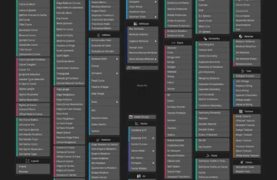 Blender Add-on Node Pie
